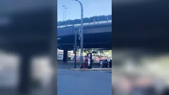 Naked Man Dies After Falling From Bridge To Beach