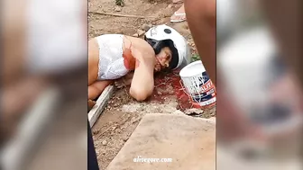 A Beautiful Woman Died In A Motorcycle Accident
