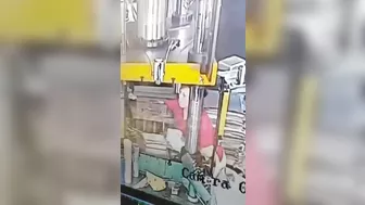 A Woman's Arm Was Crushed By A Press At Work