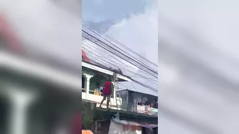 A Worker Accidentally Touched A Cable And Was Electrocuted To Death