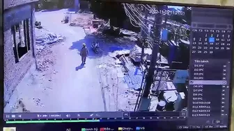 A Worker Was Electrocuted After Climbing A Power Pole