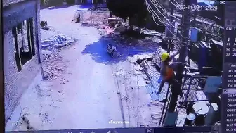 A Worker Was Electrocuted After Climbing A Power Pole