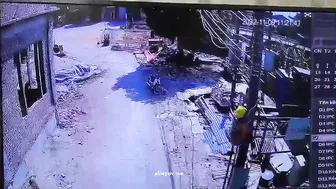 A Worker Was Electrocuted After Climbing A Power Pole