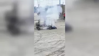 A Worker Was Electrocuted While Working On A Construction Tower