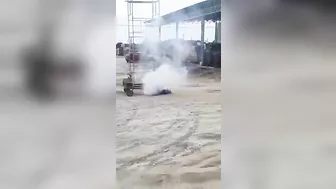 A Worker Was Electrocuted While Working On A Construction Tower