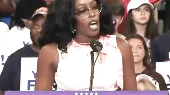 Black Women At Trump Rally In Atlanta Last Night