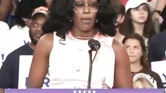 Black Women At Trump Rally In Atlanta Last Night