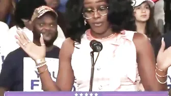 Black Women At Trump Rally In Atlanta Last Night