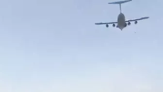 Afghans Climbed Onto And Then Fell Off A Plane