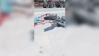Biker Suffers Fractured Skull After Collision With Truck