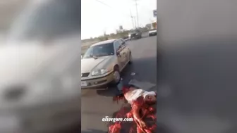 Man Turned Into Minced Meat After Accident
