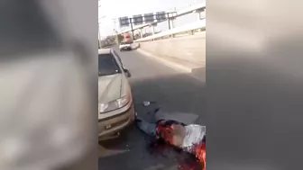 Man Turned Into Minced Meat After Accident