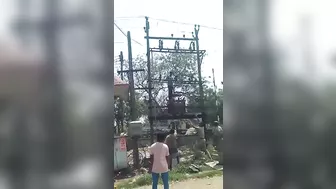Another Idiot Climbed A Transformer And Was Electrocuted To Death
