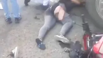 Big Ass Chick Fell Down