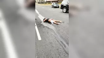 A Couple Had A Serious Accident Due To Speeding On A Motorcycle