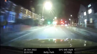 Dashcam Footage Shows Three Riders Involved In A Moped Accident