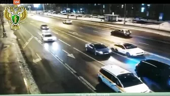 Drunk Driver Nearly Hits Woman After Slamming Into Car