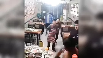 This Guy Accidentally Stabbed His Friend During A Fight At A Restaurant