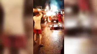 Guy Was Electrocuted During A Fireworks Display