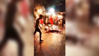 Guy Was Electrocuted During A Fireworks Display