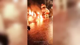 Guy Was Electrocuted During A Fireworks Display