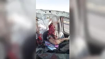 Horrific Aftermath Of Fatal Accident On Turkish Highway