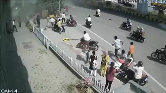 GTA Style Indian Car Crash!