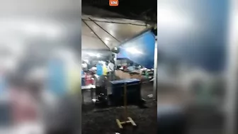 Horrifying Video Shows Truck Driver Running Over Pro-Bolsonaro Supporters