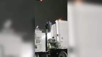 Houston Truck Driver Found With Illegal Passenger On Roof