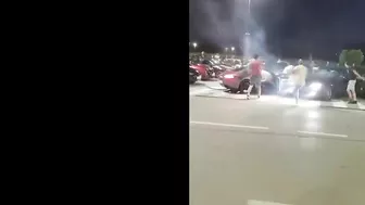 Illegal Race Leads To Collision Between Car And Spectators - Video - Vi