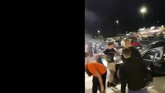 Illegal Race Leads To Collision Between Car And Spectators - Video - Vi