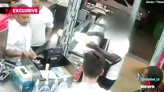 Video Surveillance Shows An Australian Woman Being Followed Into A Kebab Shop