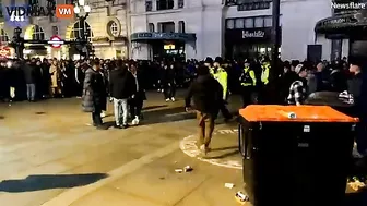 London New Year's Eve In Chaos As Teenage Migrants Cause Mayhem