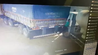 Man Run Over By Truck