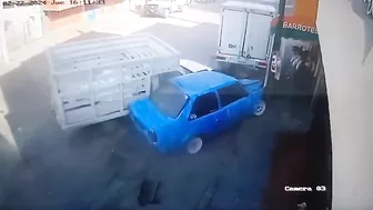 Amazon Worker In Mexico Crushed By Parked Car In Freak