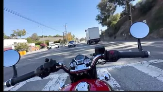 Motorcyclist's Helmet Camera Captures Horrific Accident