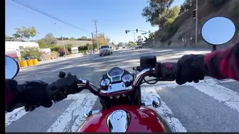 Motorcyclist's Helmet Camera Captures Horrific Accident