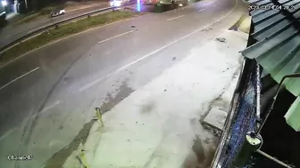 Bus Loses Control And Runs Over Two Motorcyclists