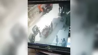 Pedestrian Crushed By Excavator