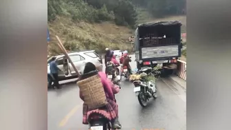 People Were Being Crushed By Truck After Truck.