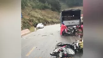 People Were Being Crushed By Truck After Truck.