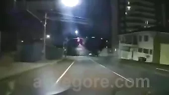 Drunk Cyclist Ran A Red Light And Crashed Into A Toyota Pickup Truck