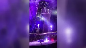 Horrifying Circus Acrobat Falls 20ft During Performance