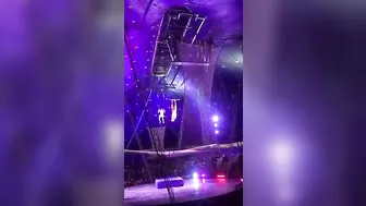 Horrifying Circus Acrobat Falls 20ft During Performance