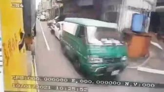 Motorcyclist Run Over By Truck