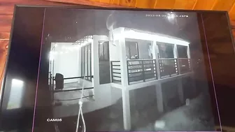 Surveillance Camera Captured The Thief Falling From The Second Floor