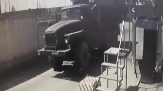 Soldier Accidentally Run Over By Military Vehicle