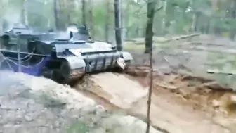 Soldier Crushed To Death By Tank In Battle