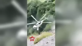 Terrifying Moment Rescue Helicopter Crashes And Explodes