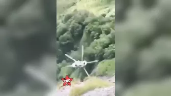 Terrifying Moment Rescue Helicopter Crashes And Explodes